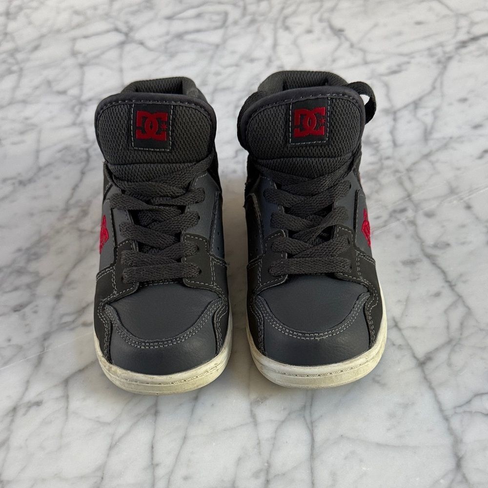 DC Toddlers Gray Spark High RS High Top Size 9